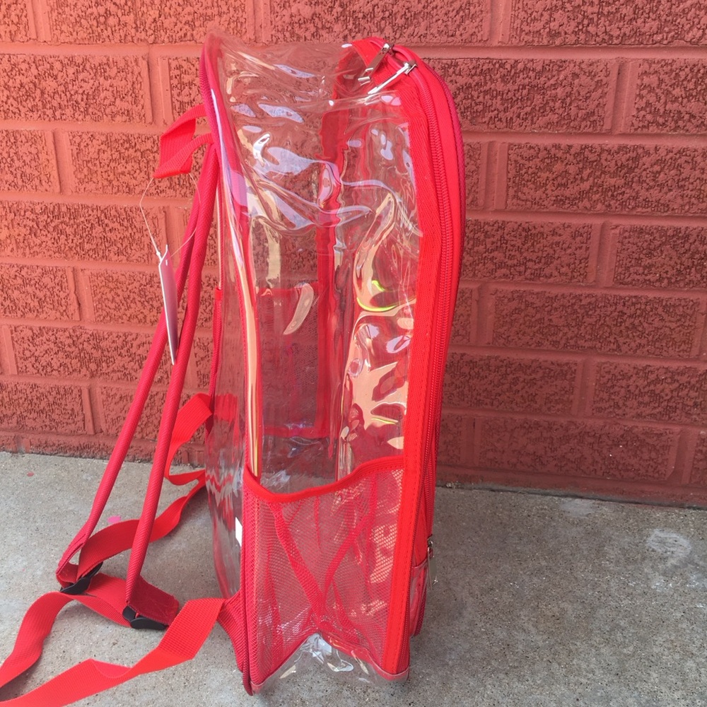 Large Clear Backpack - Picture 2 of 3